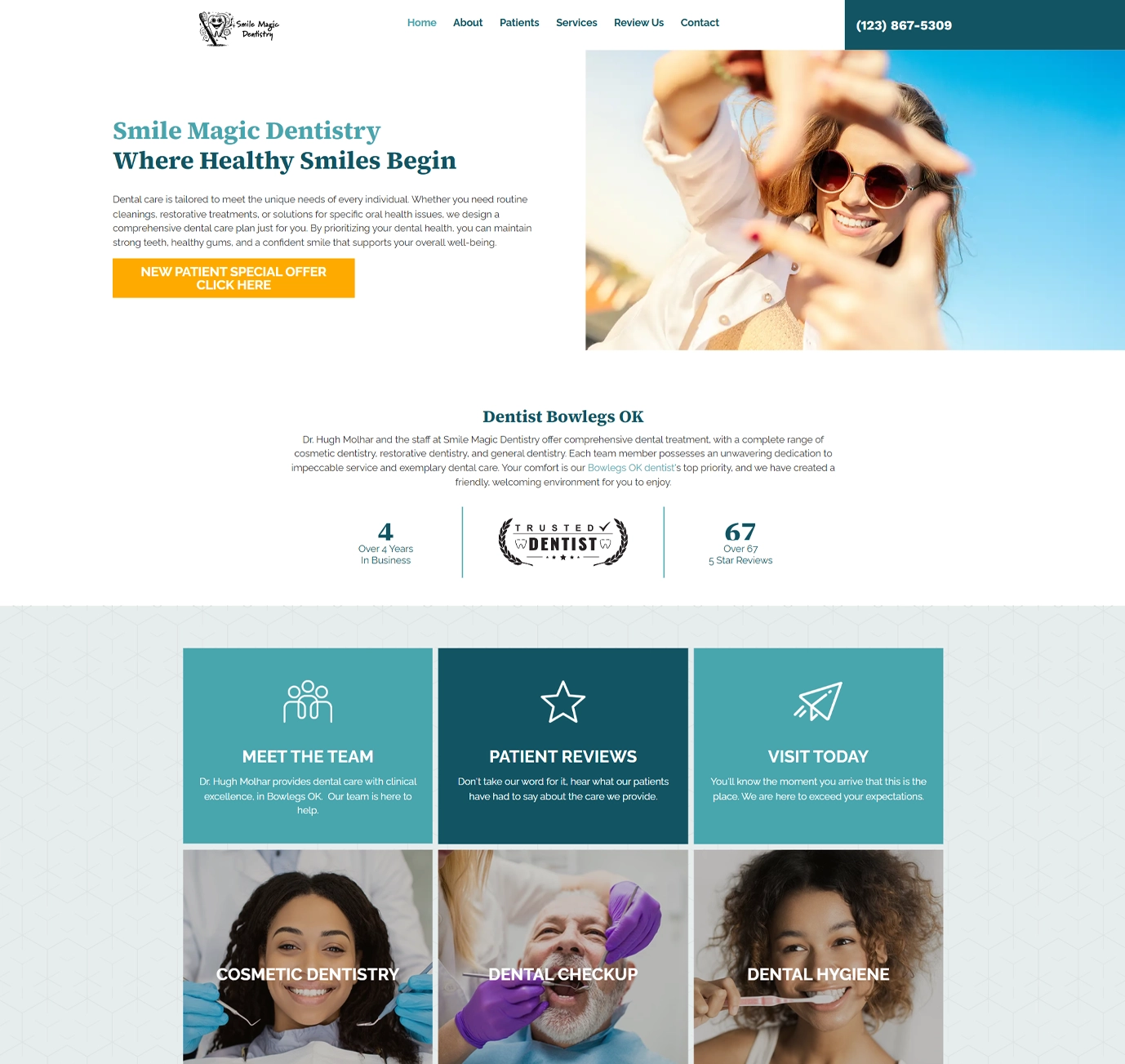 Dental Example Sites Preview Image Kombu 2.0